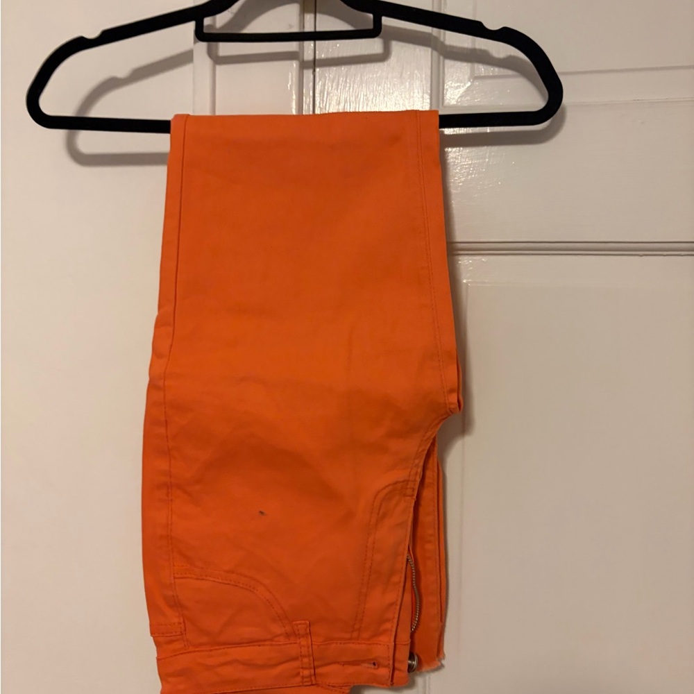 Bright Orange Pants